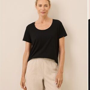 PACT short sleeve scoop neck tee shirt size XL womens